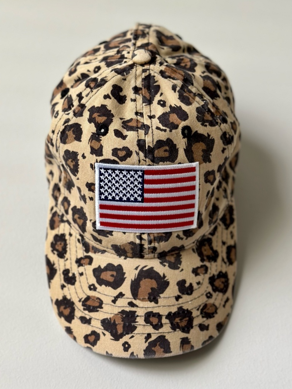 USA Womens Trendy Hat | Leopard
